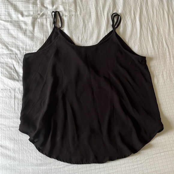 Black Flowy Blouse - Picture 2 of 3